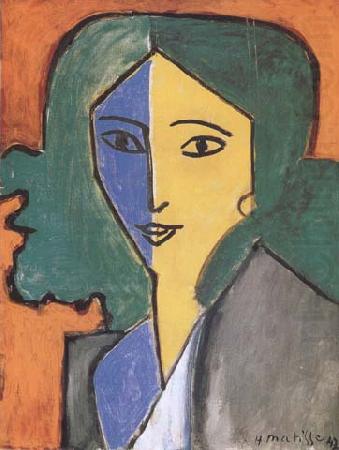 Portrait of Lydia Delectorskaya (mk35), Henri Matisse